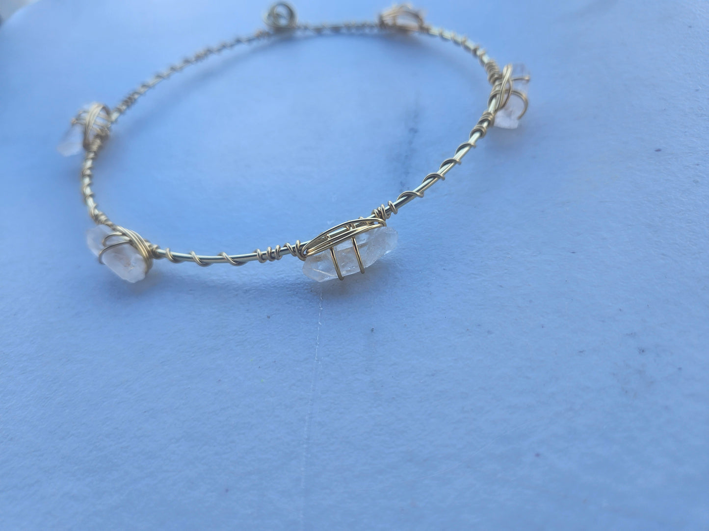 Crystal Quartz Goddess Choker
