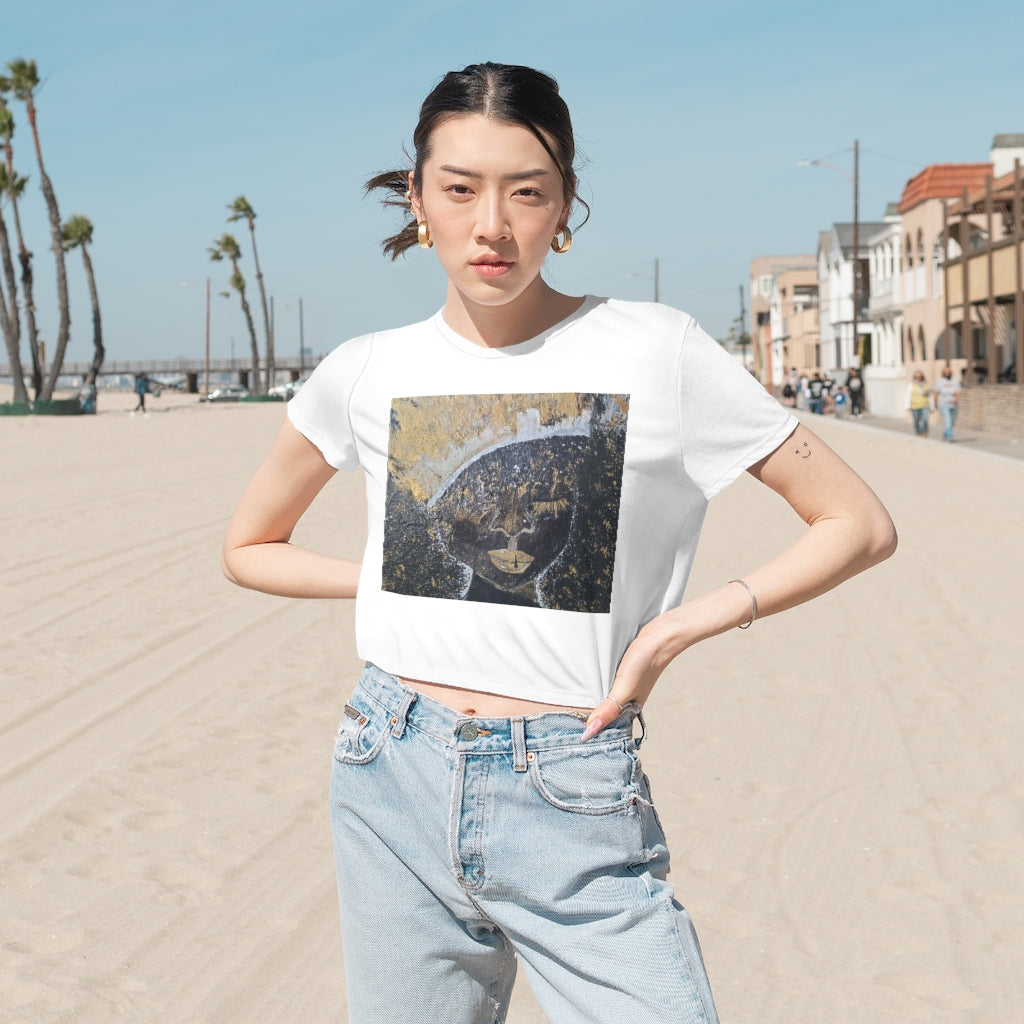 Women's Flowy Cropped Tee