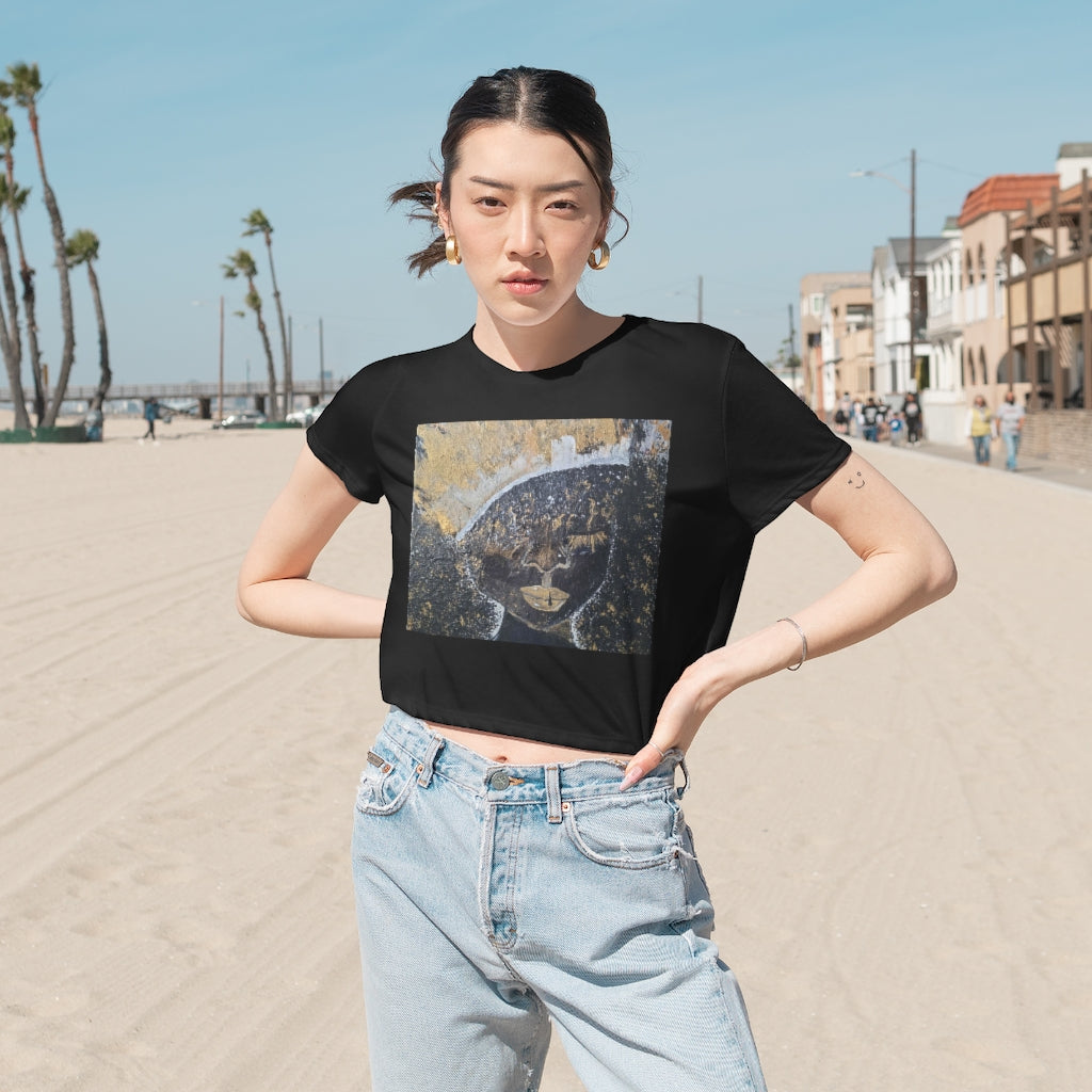 Women's Flowy Cropped Tee