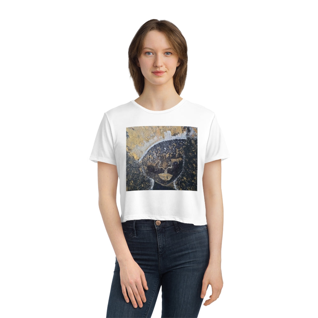 Women's Flowy Cropped Tee