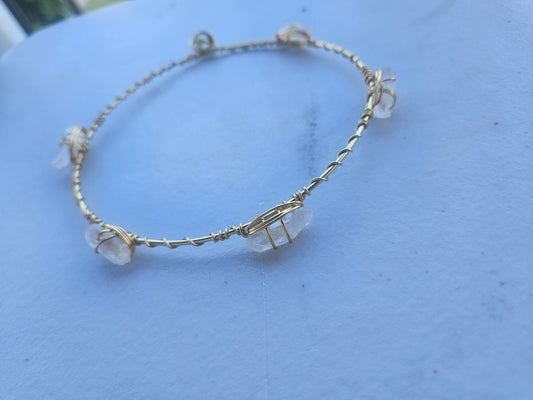 Crystal Quartz Goddess Choker