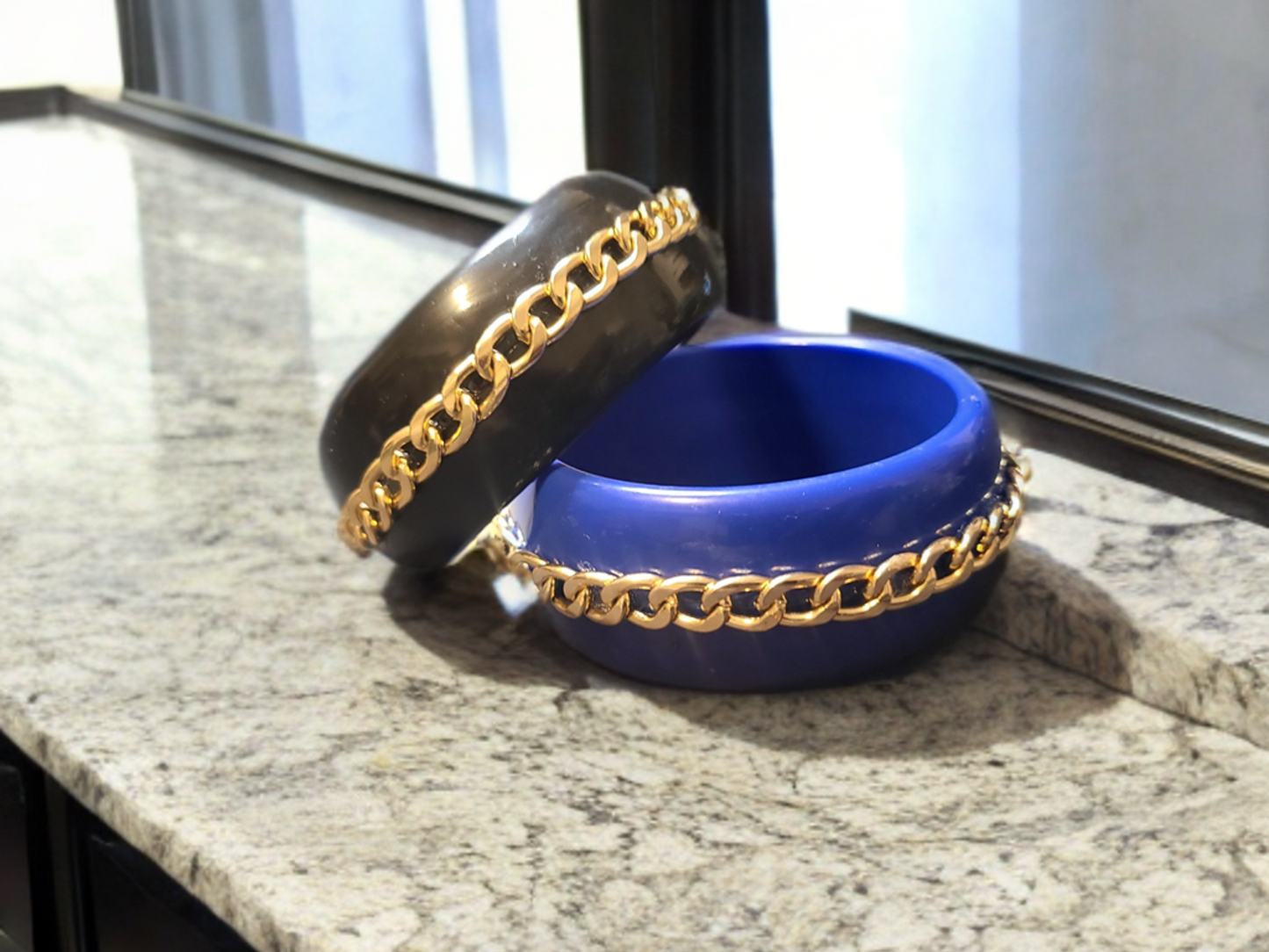 Chain Reaction Chic Bangle
