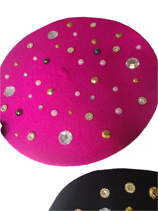 Pop Of Pink Diva Beret