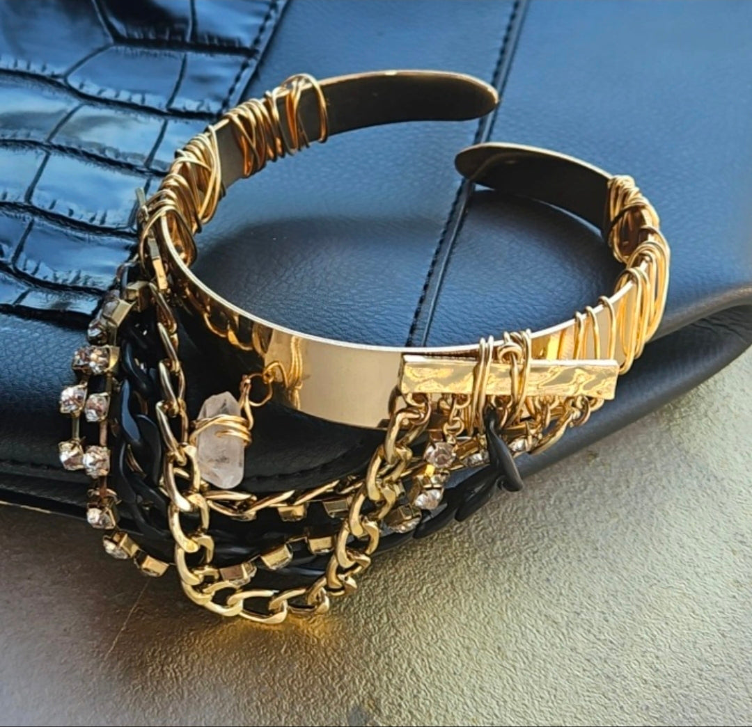 The Rebel Edge Multi-Chain Cuff