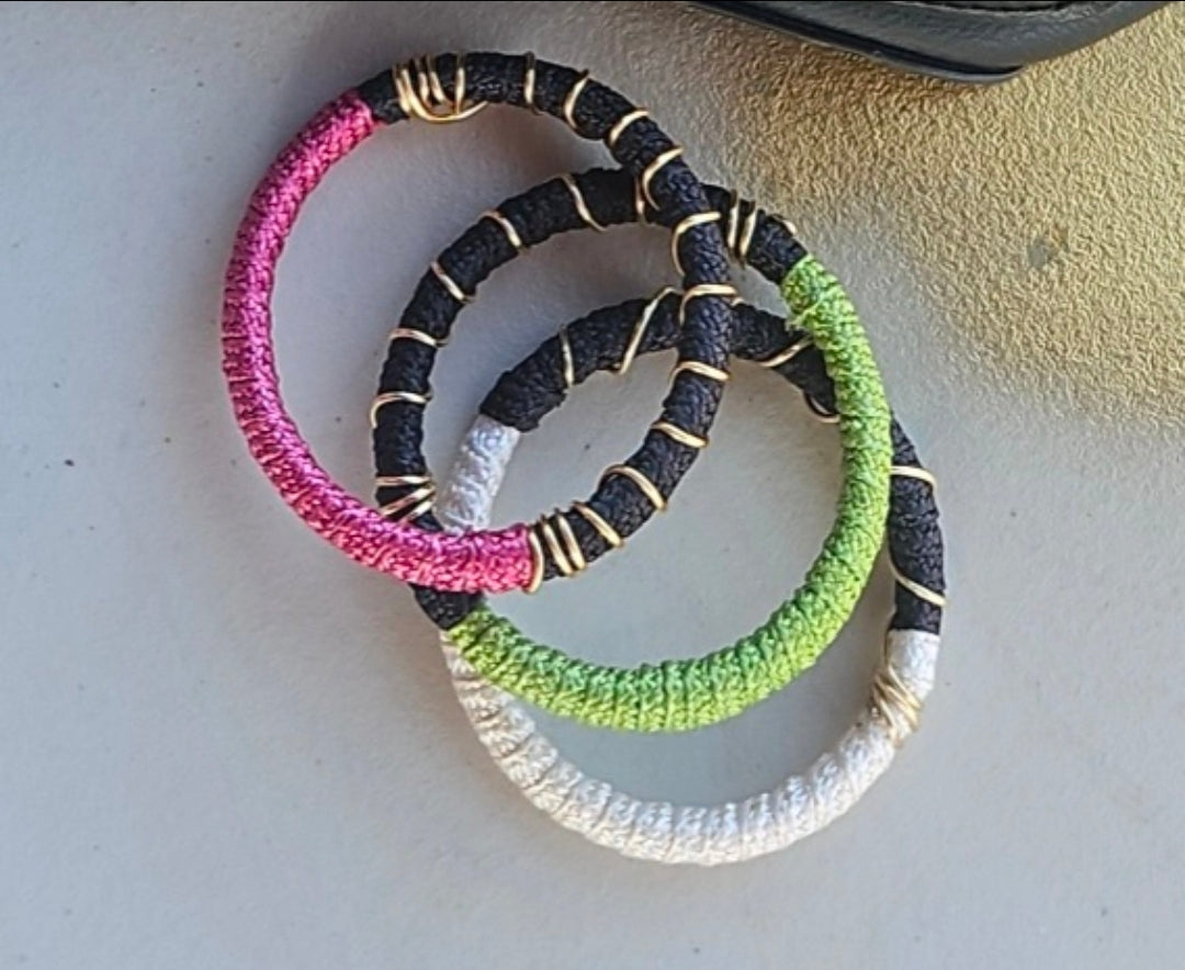 The Island Candy Bangle Stack
