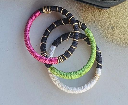 The Island Candy Bangle Stack