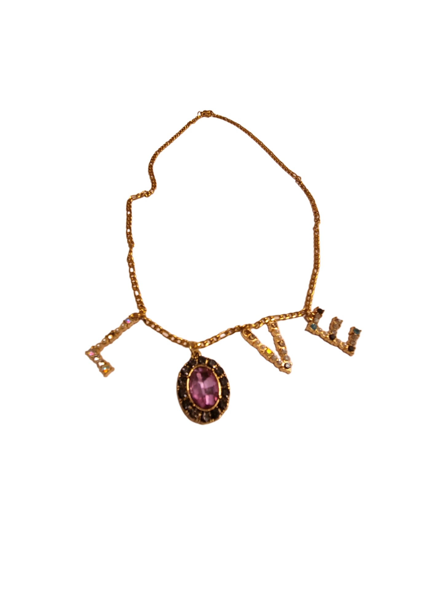 Rhinestone Romance Necklace