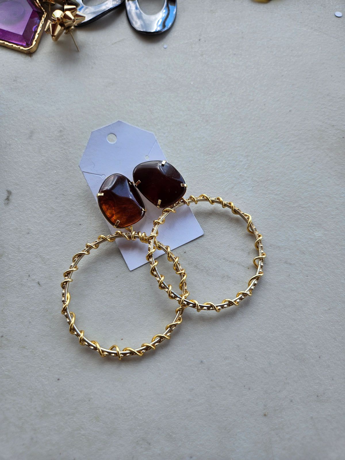 The Twisted Espresso Hoops