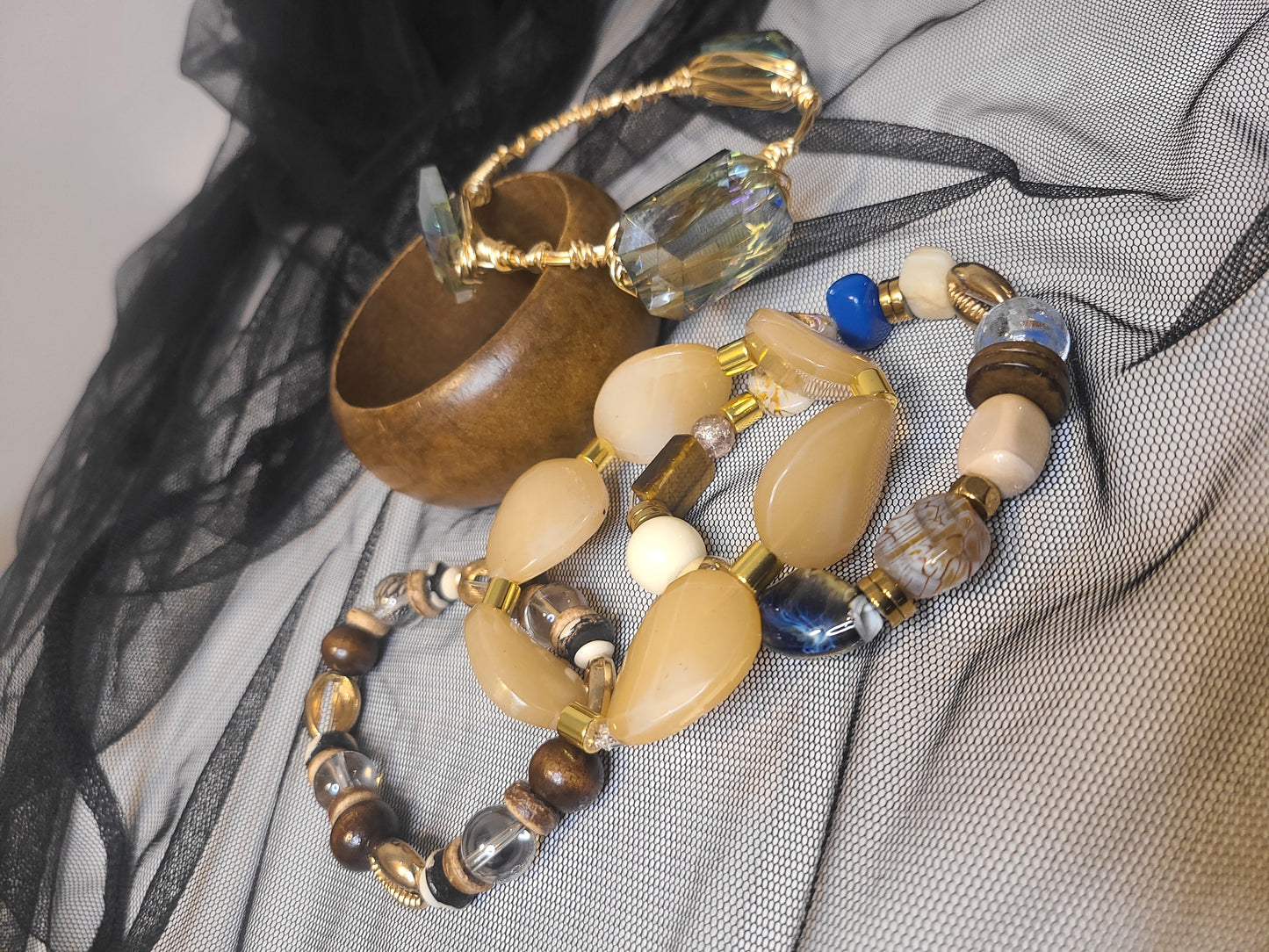 Natural Essence Bracelet Stack