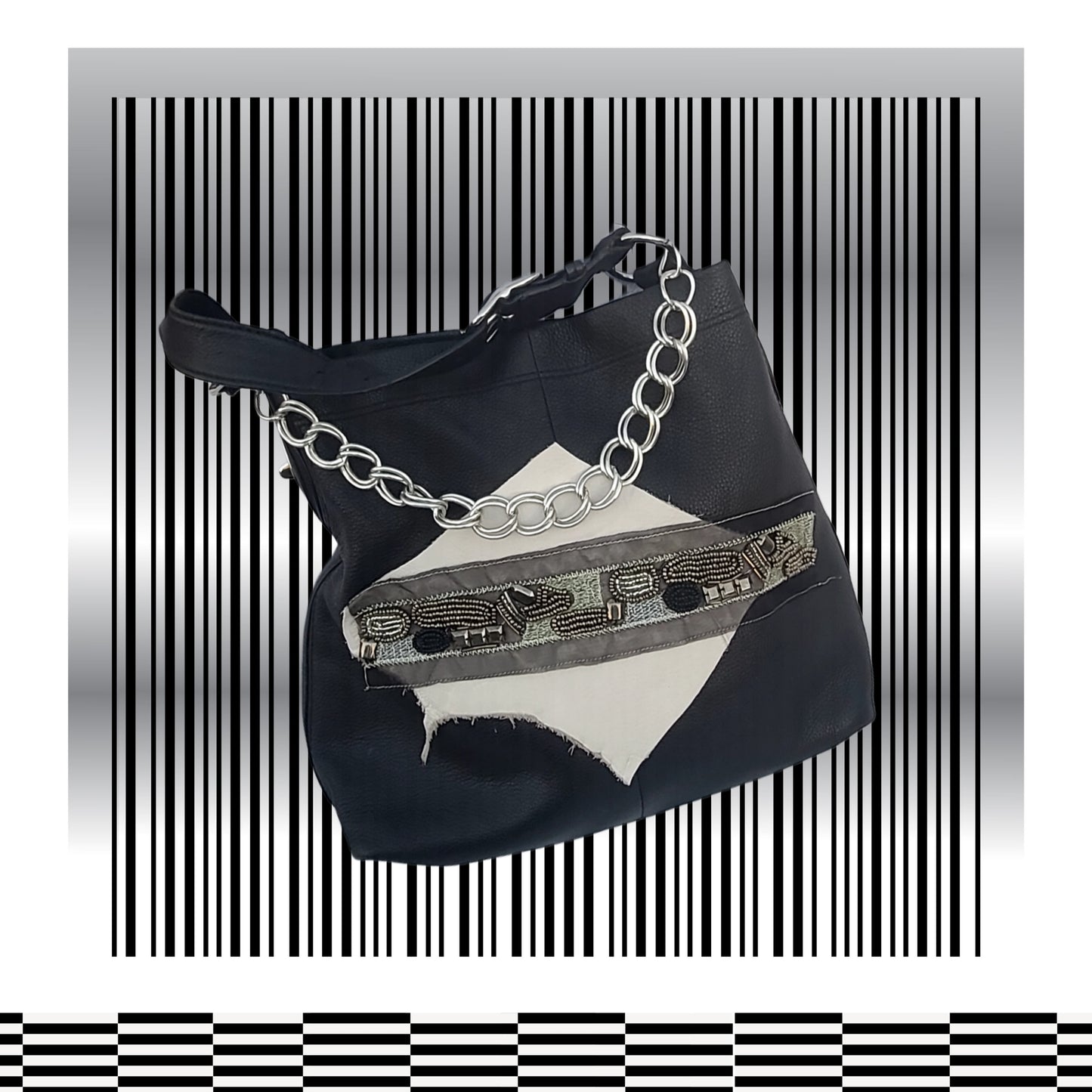 Modern Monochrome Bag