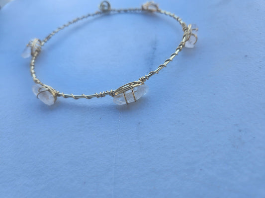 Crystal Quartz Goddess Choker