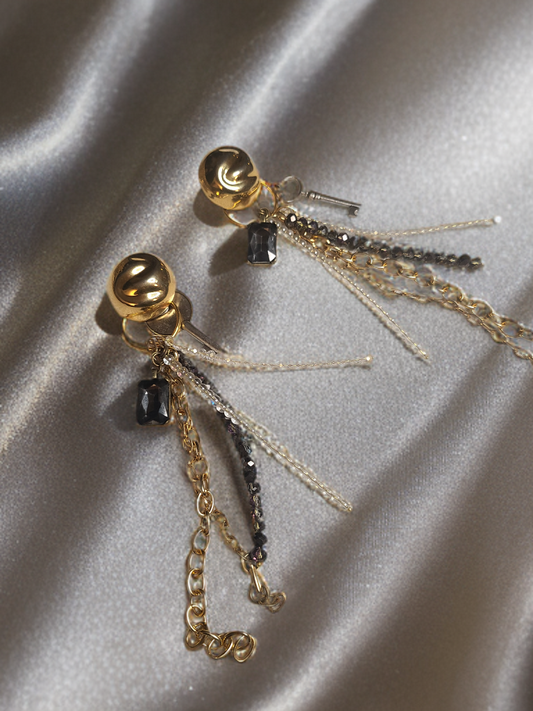 Stardust Keychain Loop Earrings