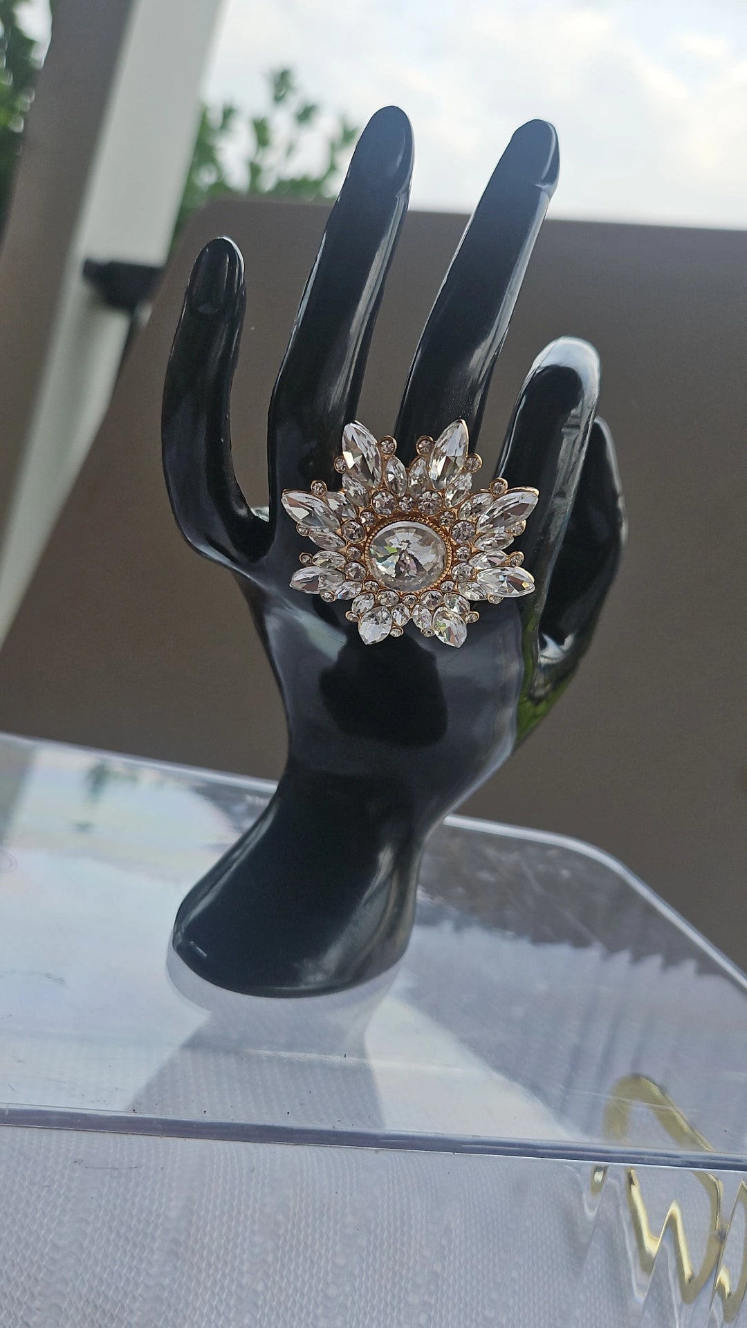The Crystal Compass Ring