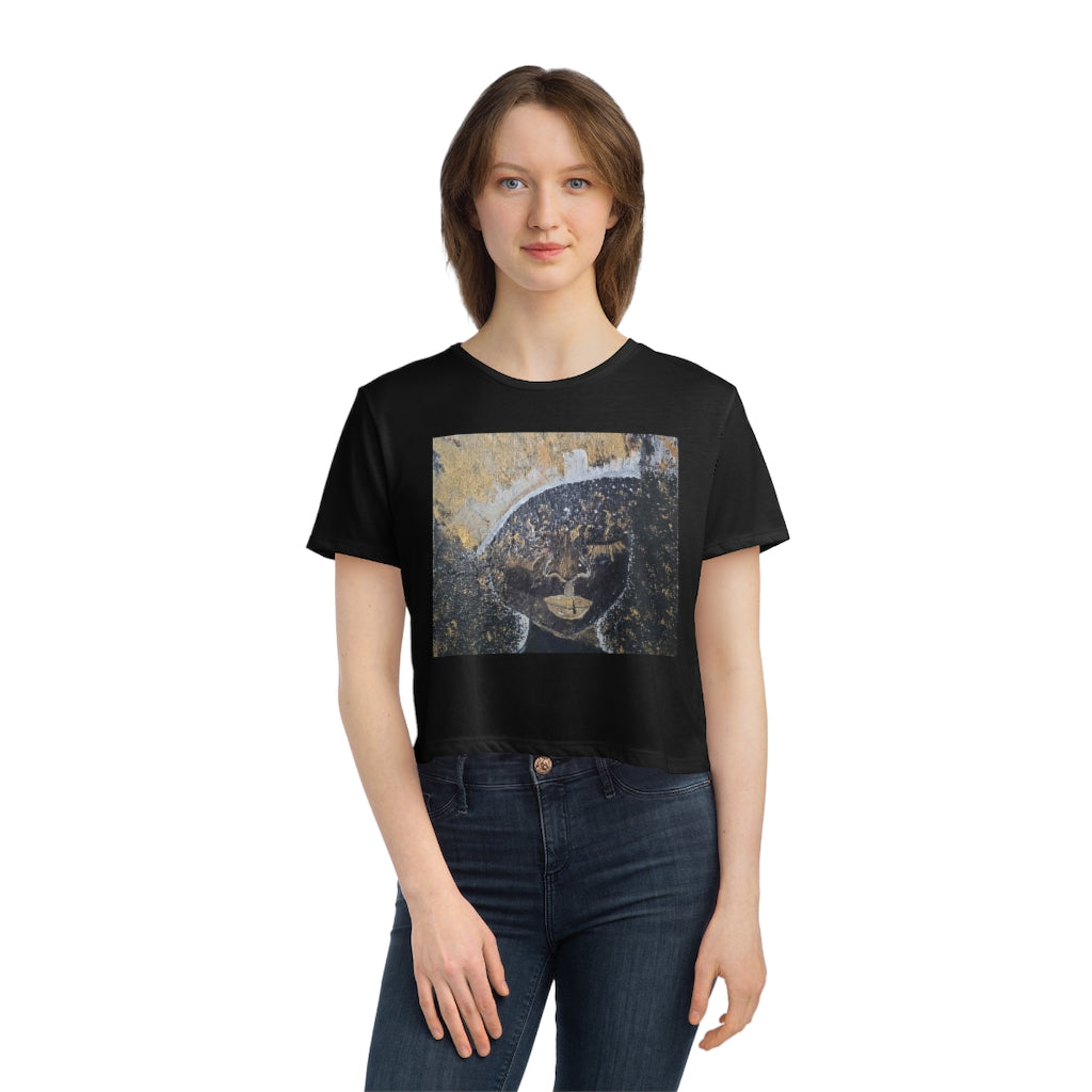 Women's Flowy Cropped Tee